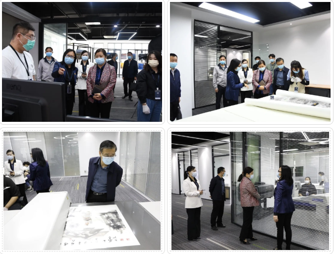 蘇州姑蘇人大主任酈小萍等領導蒞臨泰豐文化及豐鏈數字參觀調研，聚焦數字文化創意內容應用服務